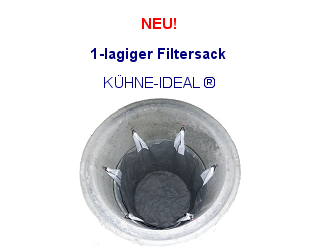 1-lagiger Filtersack